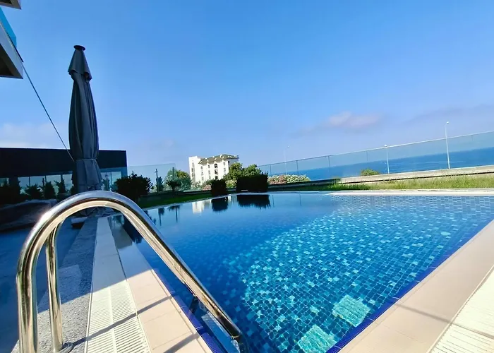 Luxury Seaview With 9000 M2 Access Вилла Алания